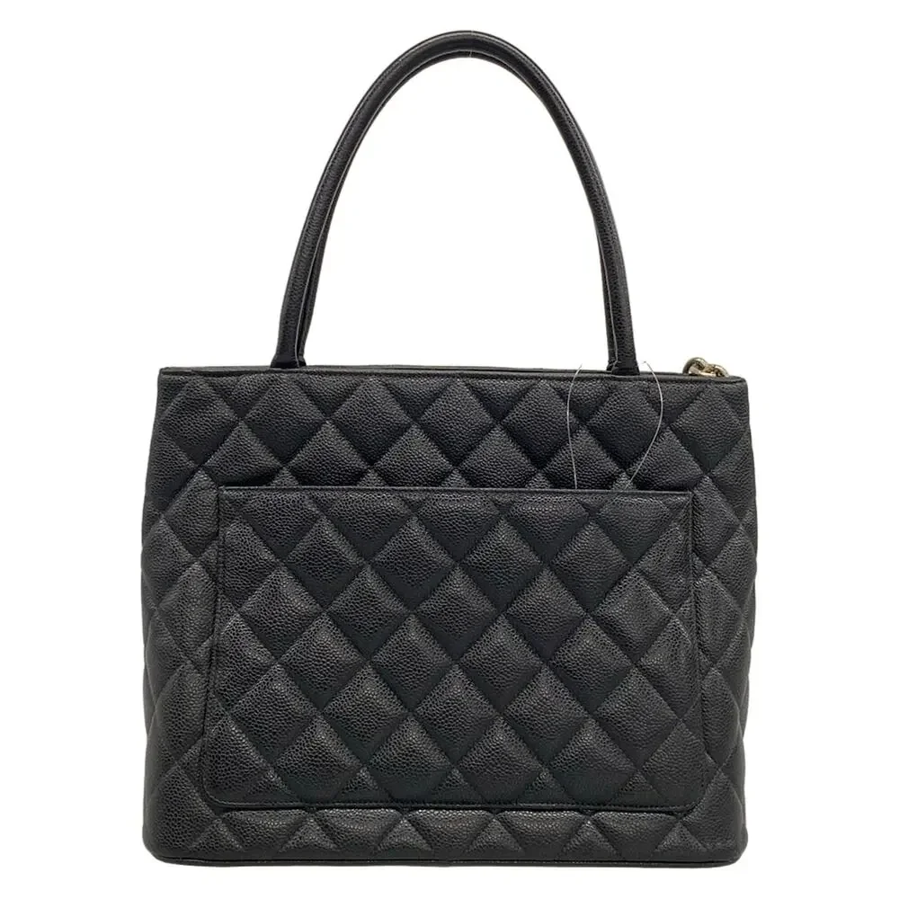 Chanel Caviar Medallion Tote Bag A01804